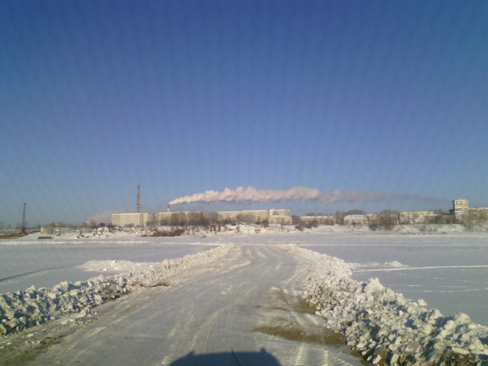 В Хабаровском крае открылась ледовая переправа Амурск - Вознесенское