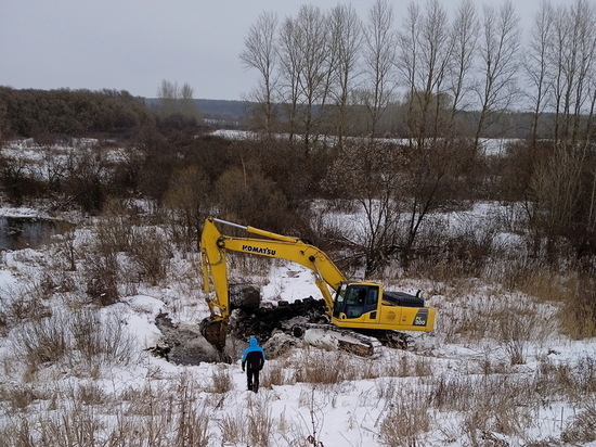 В Башмаковском районе Пензенской области разобрали задвижку донного водовыпуска