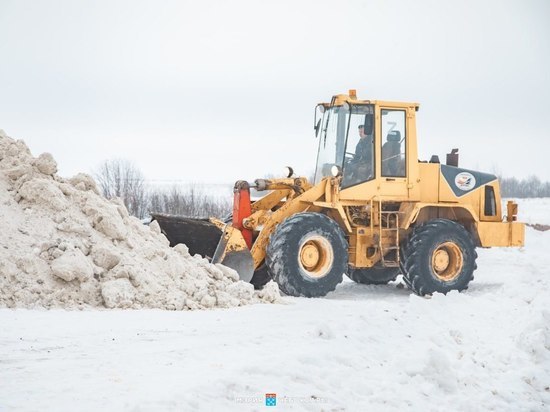 Этой зимой с улиц Чебоксар вывезено почти 129 тысяч кубов снега