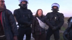 Грету Тунберг "задержали" в Германии: видео экоактивистки в руках полиции