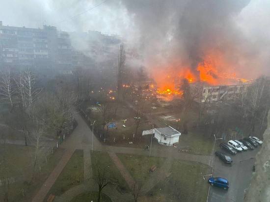Украинские СМИ озвучили две версии падения вертолета в Броварах