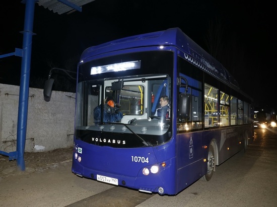 В Астрахани на новый маршрут вышли 14 современных автобусов