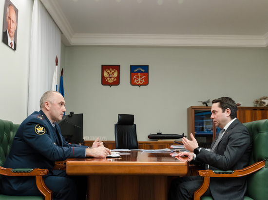 Губернатор Чибис встретился с начальником УФСИН Заполярья