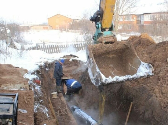 В Вавоже без отопления и горячей воды остались 14 домов