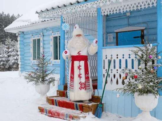 За новогодние праздники в резиденции марийского Деда Мороза побывали более 2 тысяч человек