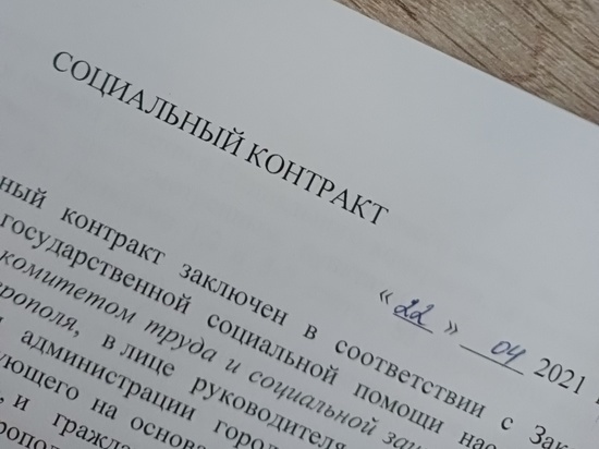 Финансирование соцконтрактов на Ставрополье увеличили до 890 млн рублей