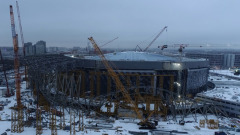 Как идет строительство ледовой «СКА Арены» в Петербурге
