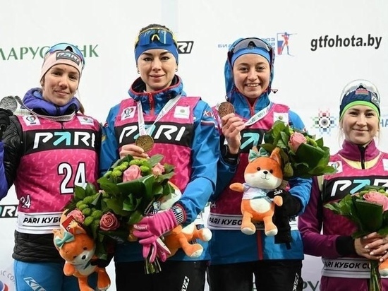 Биатлонистка из ЯНАО выиграла спринт на этапе Кубка Содружества в Беларуси