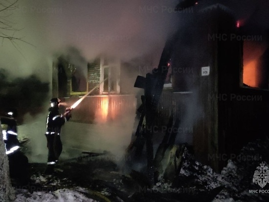 Подросток едва не погиб в результате пожара в Боровичском районе
