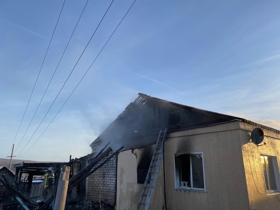 В Никольском районе Пензенской области спасатели ликвидировали пожар в жилом доме