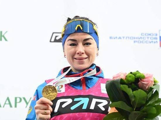 Ямальская биатлонистка выиграла в гонке преследования на этапе Кубка Содружества в Беларуси