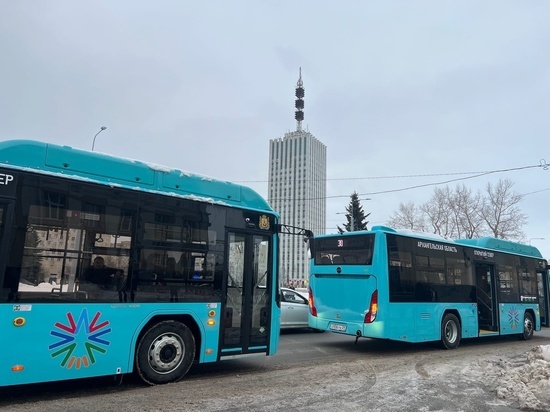 В Архангельске начали тестирование новых автобусов