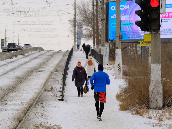 В Волгограде 23 января прогнозируют потепление до -2 градусов без осадков