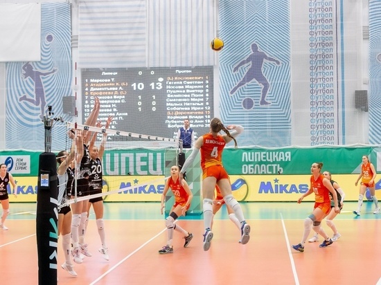 «Липецк» не смог одержать первую победу в новом году в волейбольной Суперлиге