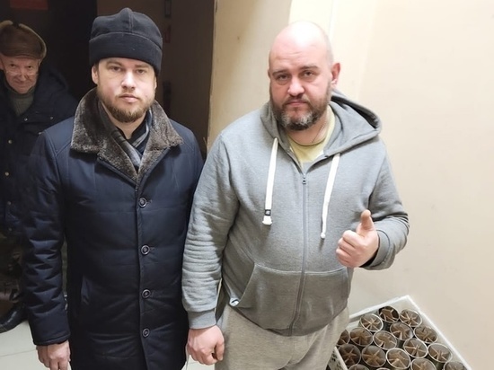 Тамбовчане делают блиндажные свечи для российских солдат