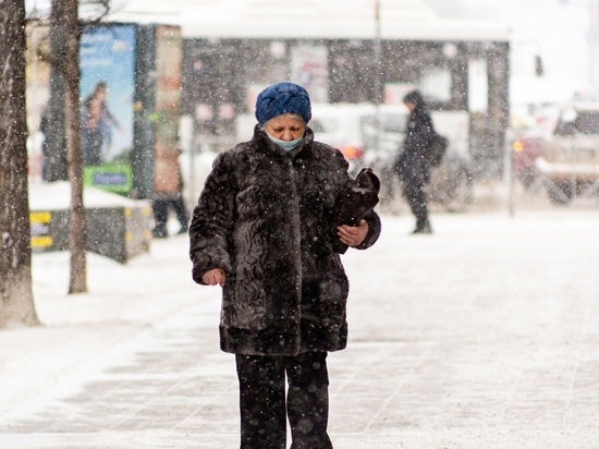 Мощный снегопад и повышение температуры ждут Новосибирск 23 января
