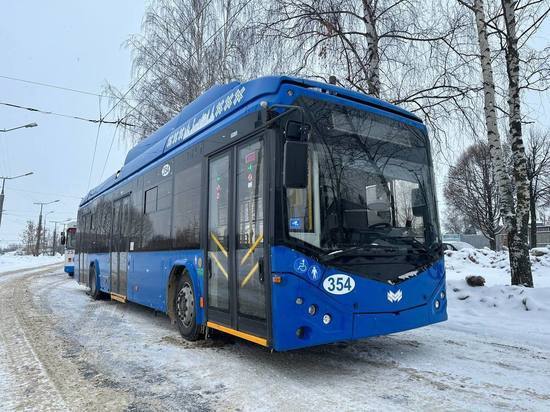 В Йошкар-Оле изменил движение троллейбус №2