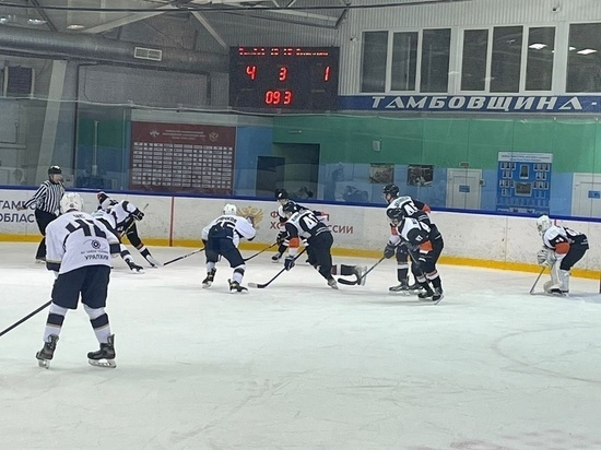 «Тамбов» обыграл в гостях одного из главных конкурентов в Национальной Молодёжной хоккейной лиге