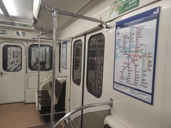 На «фиолетовой» ветке метро в Петербурге увеличили интервал движения поездов