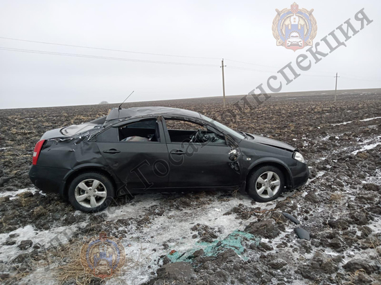 В Чернском районе перевернулся Nissan Primera: пострадали три женщины