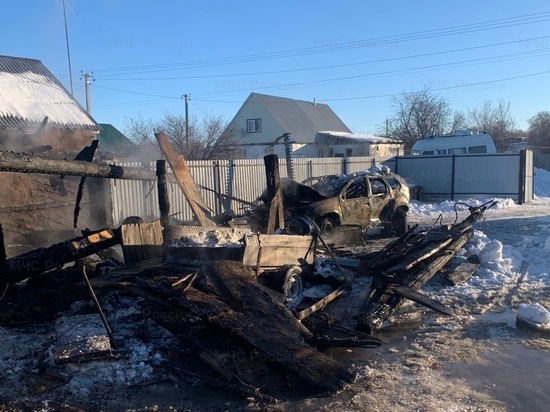 В Оренбургской области за январь сгорело 29 машин