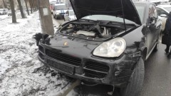 В Петербурге лихач  на "Порше"разбил 7 автомобилей: остросюжетное видео погони