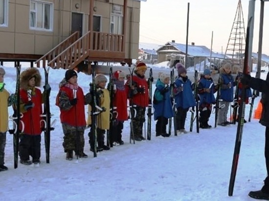 Новые лыжи получат все сёла Чукотского района