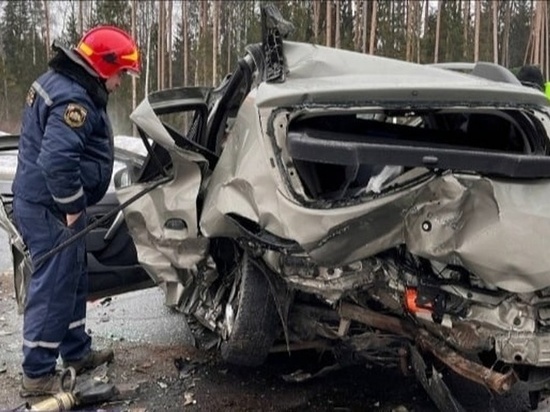 В Ивановской области произошло ДТП с участием трех автомобилей