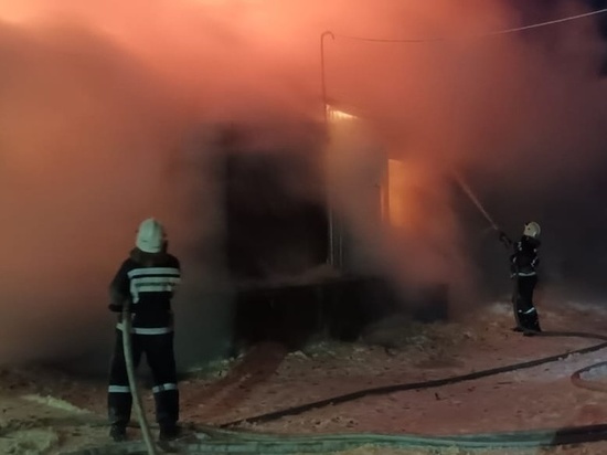 В Ныде огонь полностью уничтожил жилой дом