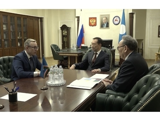 Глава Якутии и посол по особым поручениям МИД РФ обсудили подготовку конференции по изменениям климата