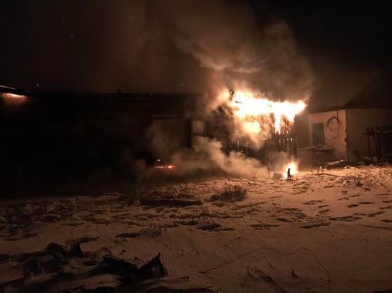 В районах Бурятии за сутки произошло восемь пожаров