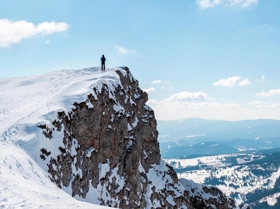 Три красноярских альпиниста «загнули подкову» в 30-градусный мороз