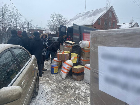 Новый груз гуманитарной помощи нашим бойцам отправили из Ленинского района Ижевска