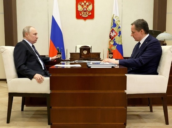  Вячеслав Гладков рассказал белгородцам о встрече с Владимиром Путиным