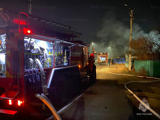 В Саяногорске замыкание электропроводки привело к пожару
