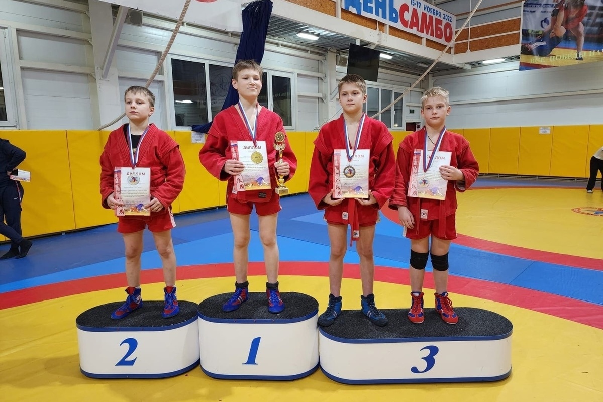 Sambists from Bryansk won 4 medals in Mozhaisk
