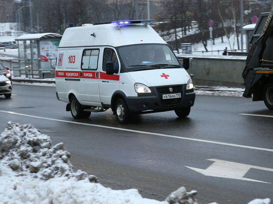 Два человека пострадали в ДТП с участием двух грузовиков и маршрутки в Подмосковье