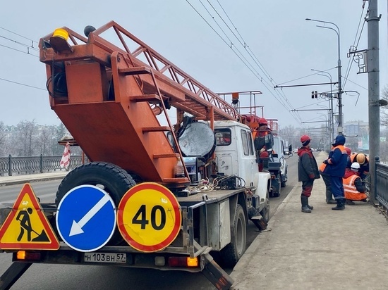 В Орле к 1 мая должны полностью обновить Тургеневский мост