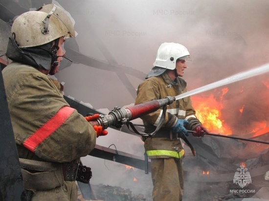 В Кинешме сгорел частный дом на площади 200 квадратных метров
