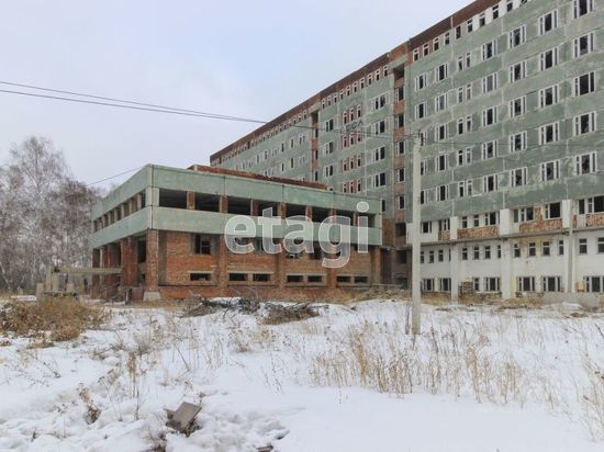 В Омске продают недостроенную больницу для сотрудников завода “Полет”
