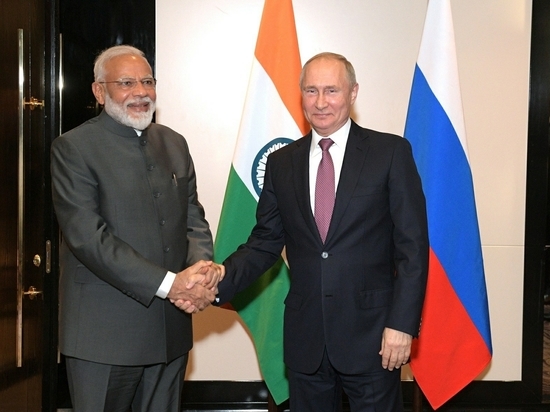 Путин поздравил руководство Индии с Днем республики