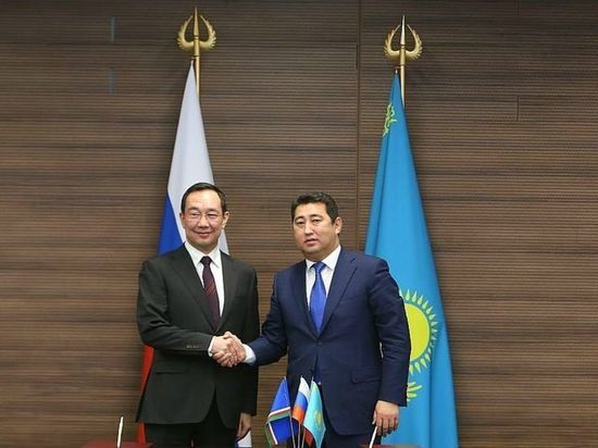 Айсен Николаев подвел итоги работы в Казахстане