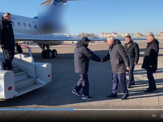 В Воронеж прилетел с рабочим визитом глава Роскосмоса Юрий Борисов