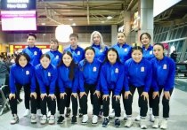 Национальная женская сборная Кыргызстана уже прилетела на Чемпионат национальных команд Центральной Азии по мини-футболу (CAFA) в Узбекистан