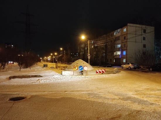 Участок улицы Енисейской между Шевченко и проспектом  Комсомольским в Томске закрыт до вечера 27 января