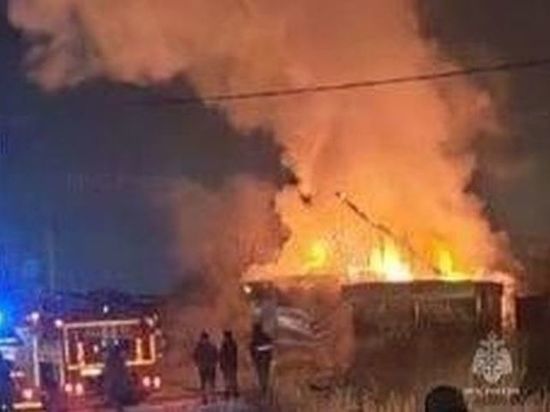 В Ангарске на пожаре из-за неисправного электрообогоревателя погиб человек
