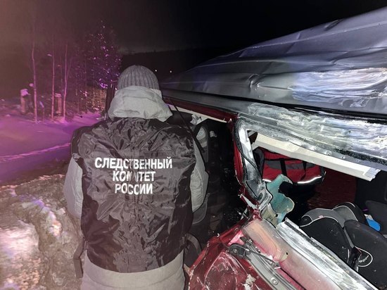 СК продолжает расследование по факту гибели троих детей в аварии в Заполярье