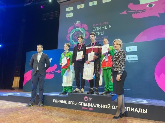 Рязанские теннисисты завоевали медали на Единых Играх Специальной Олимпиады