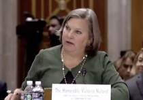 Заместитель госсекретаря США Виктория Нуланд на состоявшихся накануне слушаниях в Сенате призналась, что рада превращению газопровода «Северный поток-2» в «груду металла»