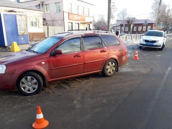 В Шацке Рязанской области водитель Chevrolet сбил 51-летнюю женщину